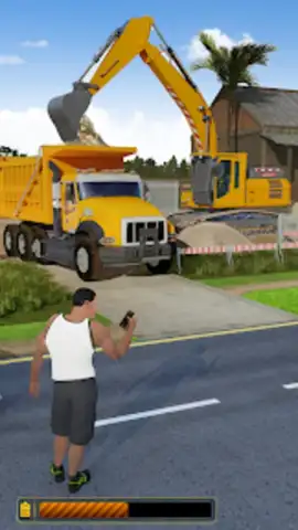 Excavator Truck Simulator Game скриншот 7