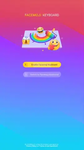 Facemoji Keyboard скриншот 1