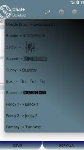 Upside Down Chat+ скриншот 1