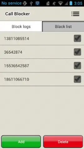 Call Blocker скриншот 4