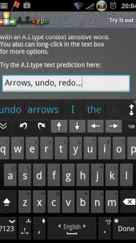 A.I.type Keyboard Free скриншот 3