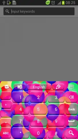Balloons Keyboard скриншот 1
