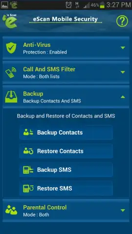 eScan Mobile Security скриншот 6