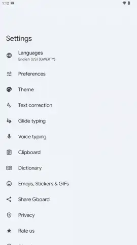 Gboard скриншот 2
