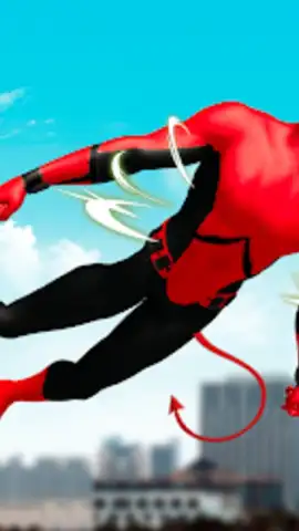 Spider Rope Hero - Flying Hero скриншот 1