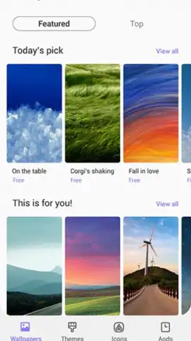Galaxy Themes скриншот 1