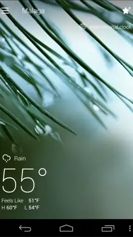 GO Weather Forecast and Widgets скриншот 6