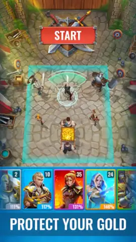 Raid & Rush - Heroes idle RPG скриншот 4