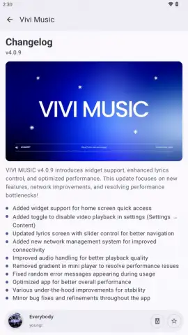 VIVI Music скриншот 14
