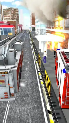 Crazy FireTruck скриншот 2