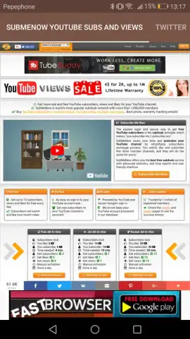 SubMeNow - YouTube subs and views скриншот 2