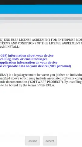 AirWatch Agent скриншот 9