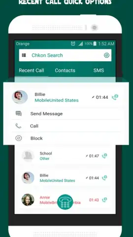 Chkon Call ID скриншот 7