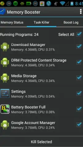Memory Booster скриншот 2