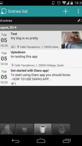 Diaro скриншот 4