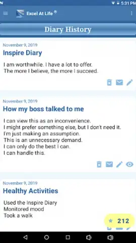 Cognitive Diary CBT Self-Help скриншот 12