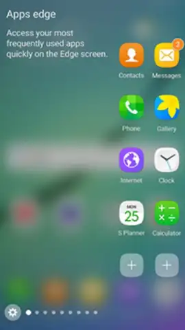Samsung Apps edge скриншот 4
