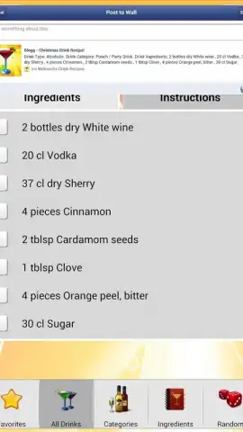 8,500 Drink Recipes Free скриншот 7