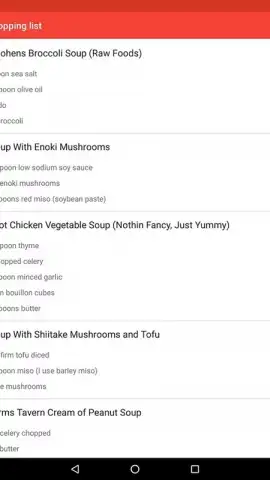 Soup Recipes скриншот 1