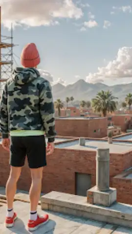 Going Up Jump Parkour Rooftop скриншот 5