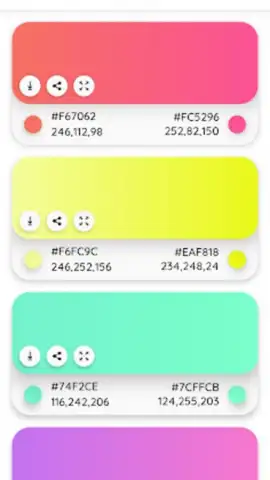 Color Palette скриншот 2