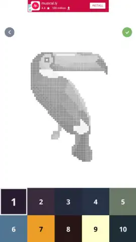 Pixel Art - Color by Number Book скриншот 9