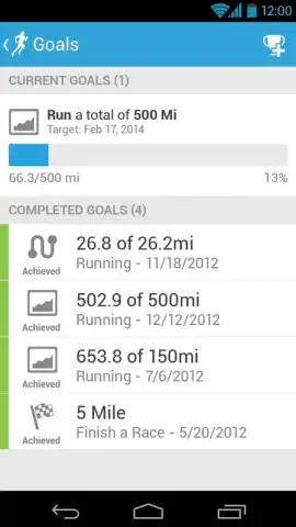 Runkeeper скриншот 1