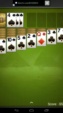 Solitaire Pharaoh скриншот 1