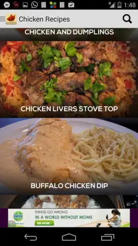Recetas de pollo скриншот 4