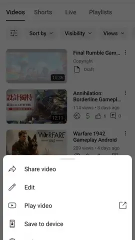 YouTube Studio скриншот 14