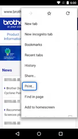 Brother Print Service Plugin скриншот 4