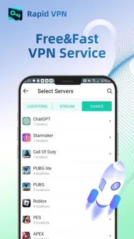 Rapid VPN - Safe Secure Proxy скриншот 1