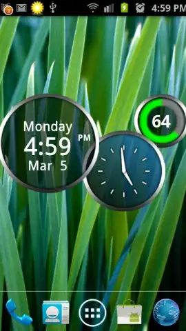 Rings Digital Weather Clock скриншот 4