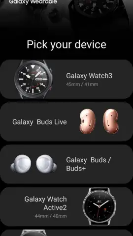 Galaxy Wearable (Samsung Gear) скриншот 2