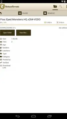 KickassTorrents App скриншот 6