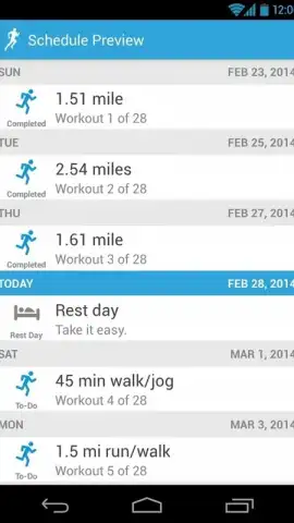 Runkeeper скриншот 6