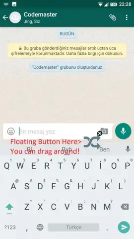 Upside Down Chat+ скриншот 2