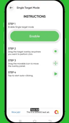 Auto Clicker - Auto Tap & Scroll Assistant скриншот 2