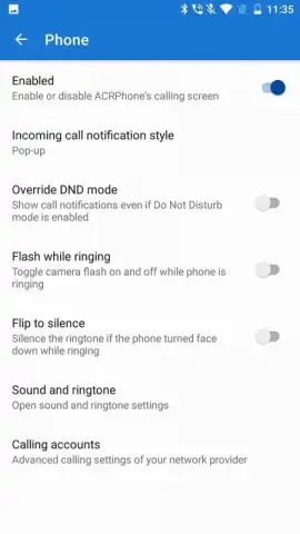 ACR Phone скриншот 8