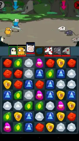 Adventure Time Puzzle Quest скриншот 2