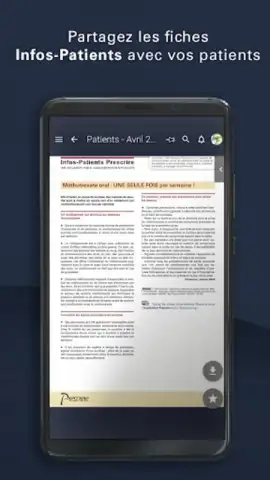 Application Prescrire скриншот 10