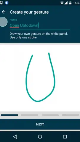 Finger Gesture Launcher скриншот 6