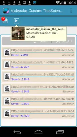 AVD Android Video Downloader скриншот 1
