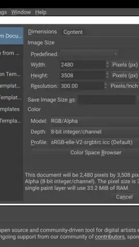 Krita скриншот 7
