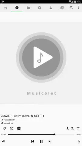Musicolet скриншот 2
