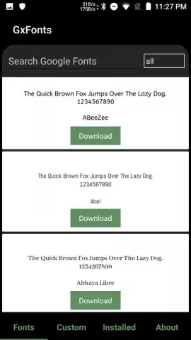 GxFonts - Custom fonts for Samsung Galaxy скриншот 4