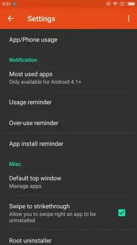 App Usage скриншот 7