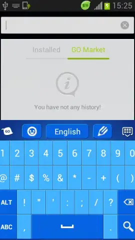 Blue Keyboard скриншот 4