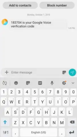 Samsung Messages скриншот 1