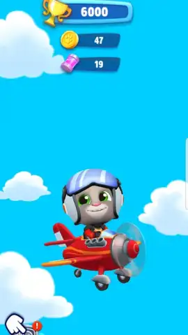 Talking Tom Sky Run скриншот 7